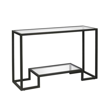 HUDSON & CANAL Henn & Hart AT0264 Athena Blackened Bronze Console Table - 30 x 47.75 x 14 in. AT0264